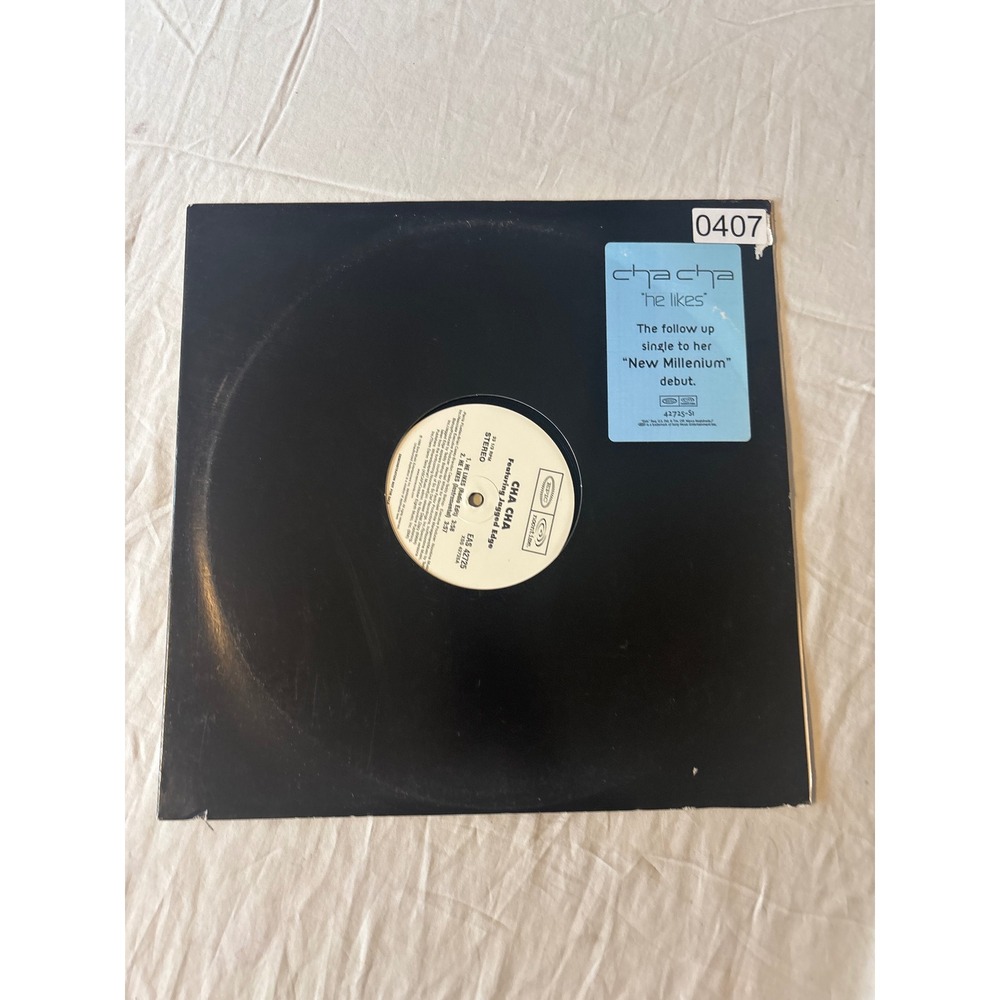 Cha Cha He Likes Vinyl 12" Single 12 Inch Black Good Promo EAS 42725 Jagged Edge